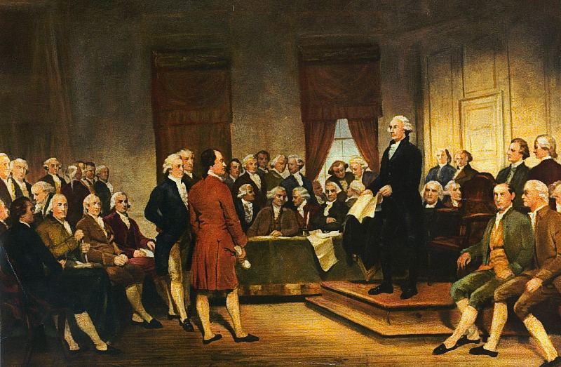 George Washington was the first President of the United States and played a key role in drafting the Constitution of the United States in 1787