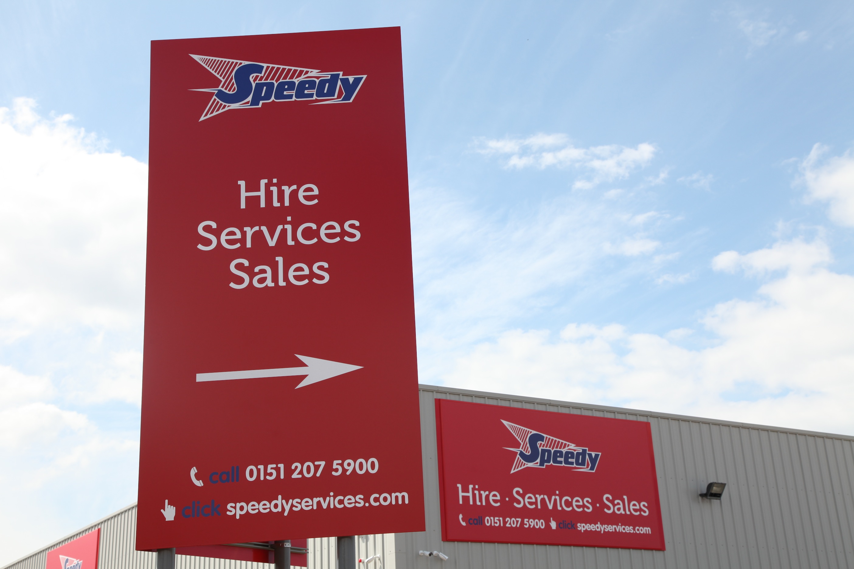 The new Speedy superstore in Liverpool