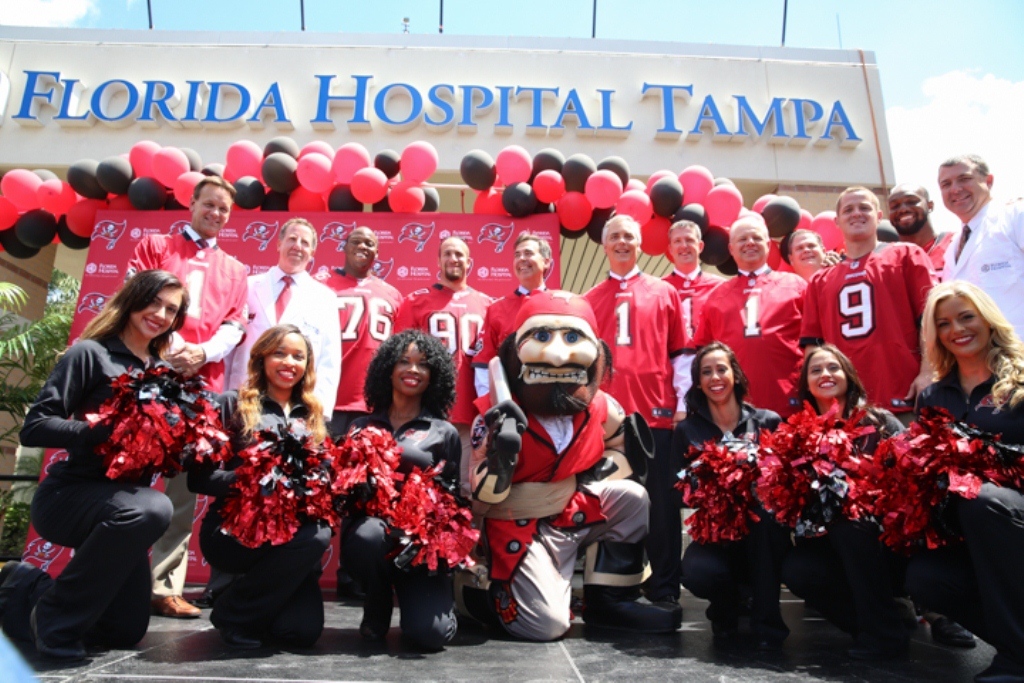 Florida Hospital and The Tampa Bay Bucs Team Up