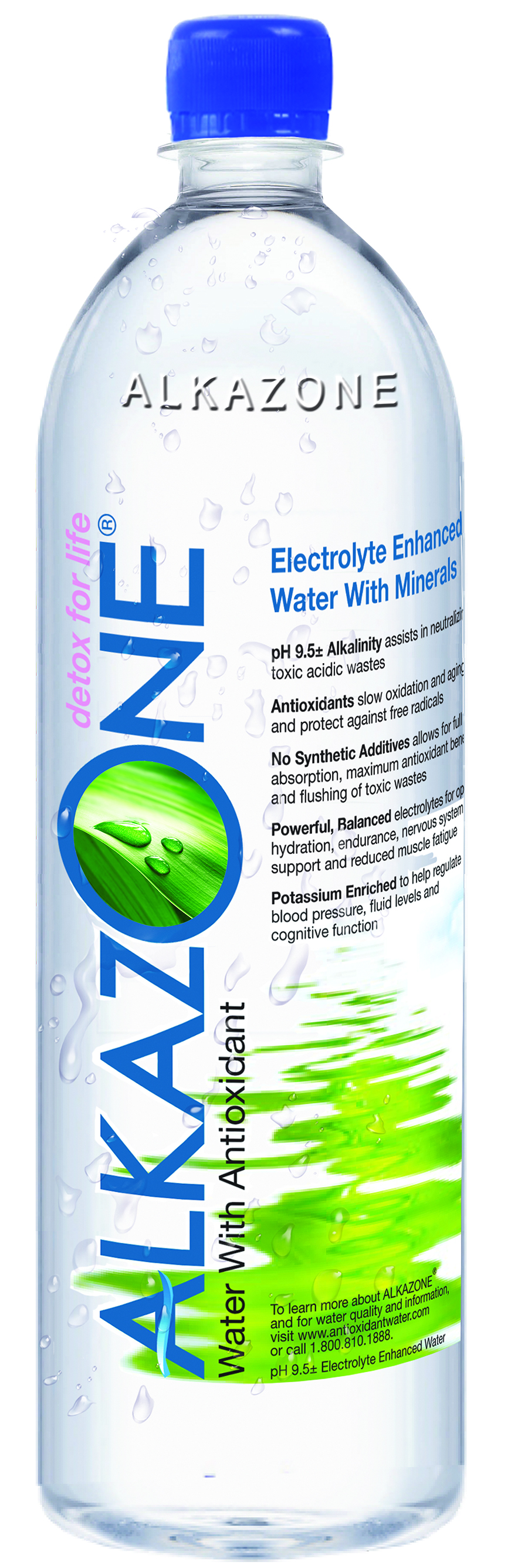 Alkazone Antioxidant Bottled Water