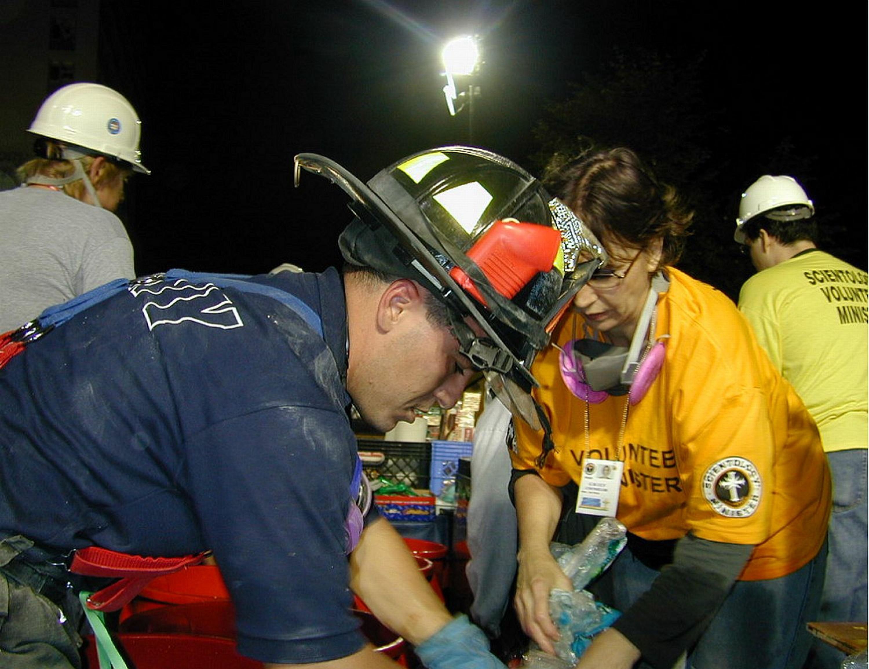 The Scientology Volunteer Ministers at Ground Zero New York inspired a global movement. Since September 11, 2001, Volunteer Ministers have served at more than 200 disaster sites.
