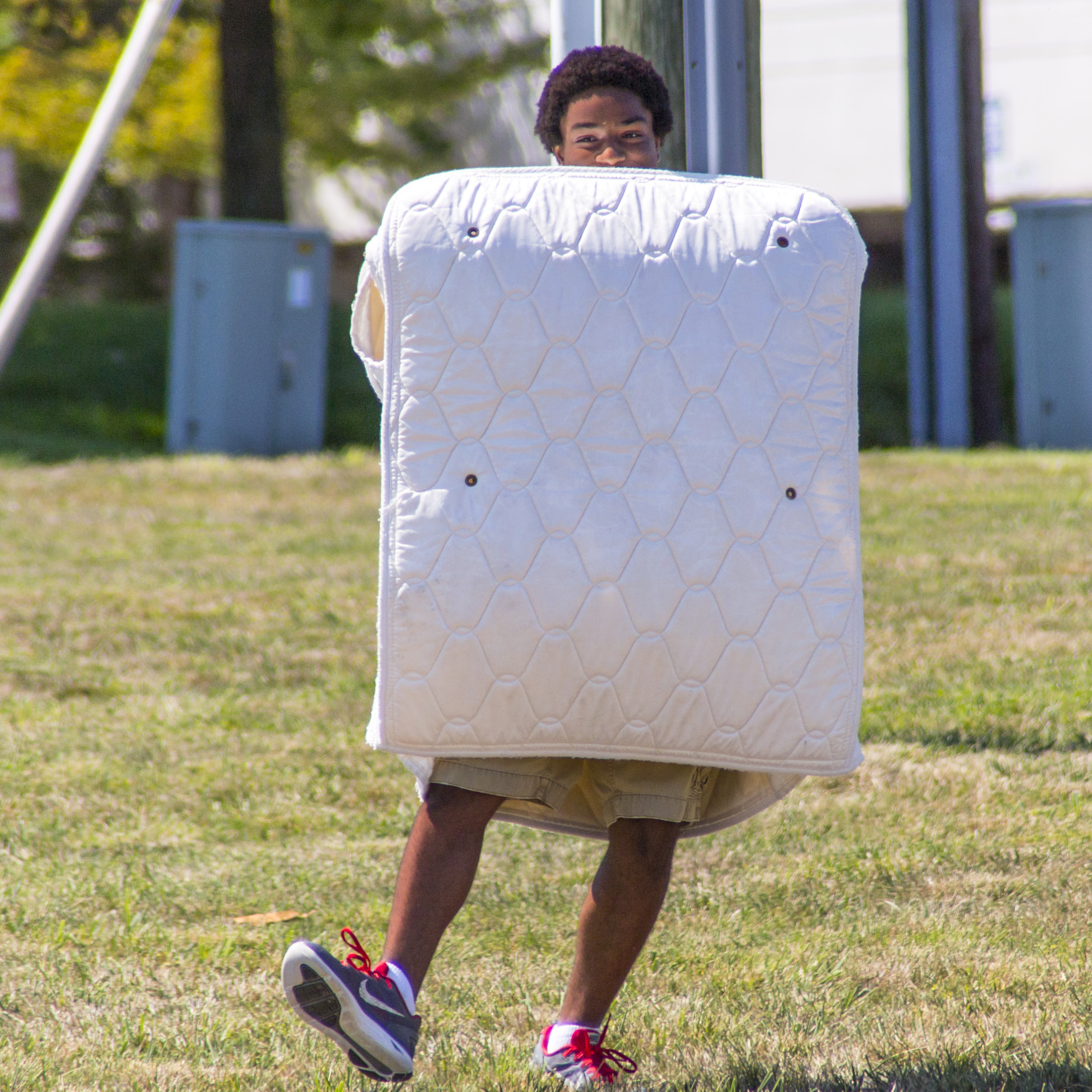 WHS Student Dresses in Mattress Costume for Fundraiser