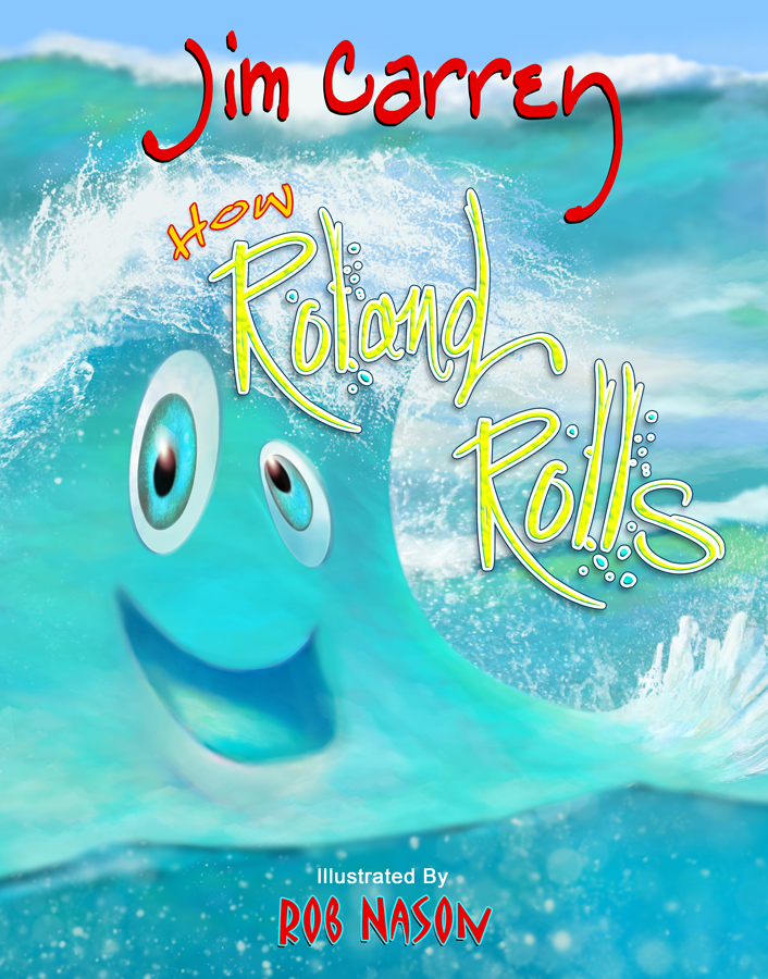 Jim Carrey's New Children's Book, "How Roland Rolls"