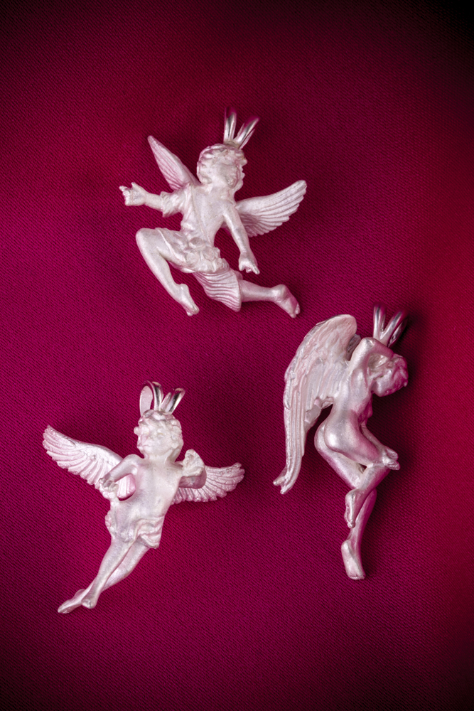 Small "Guardian" Pendants in Sterling Silver