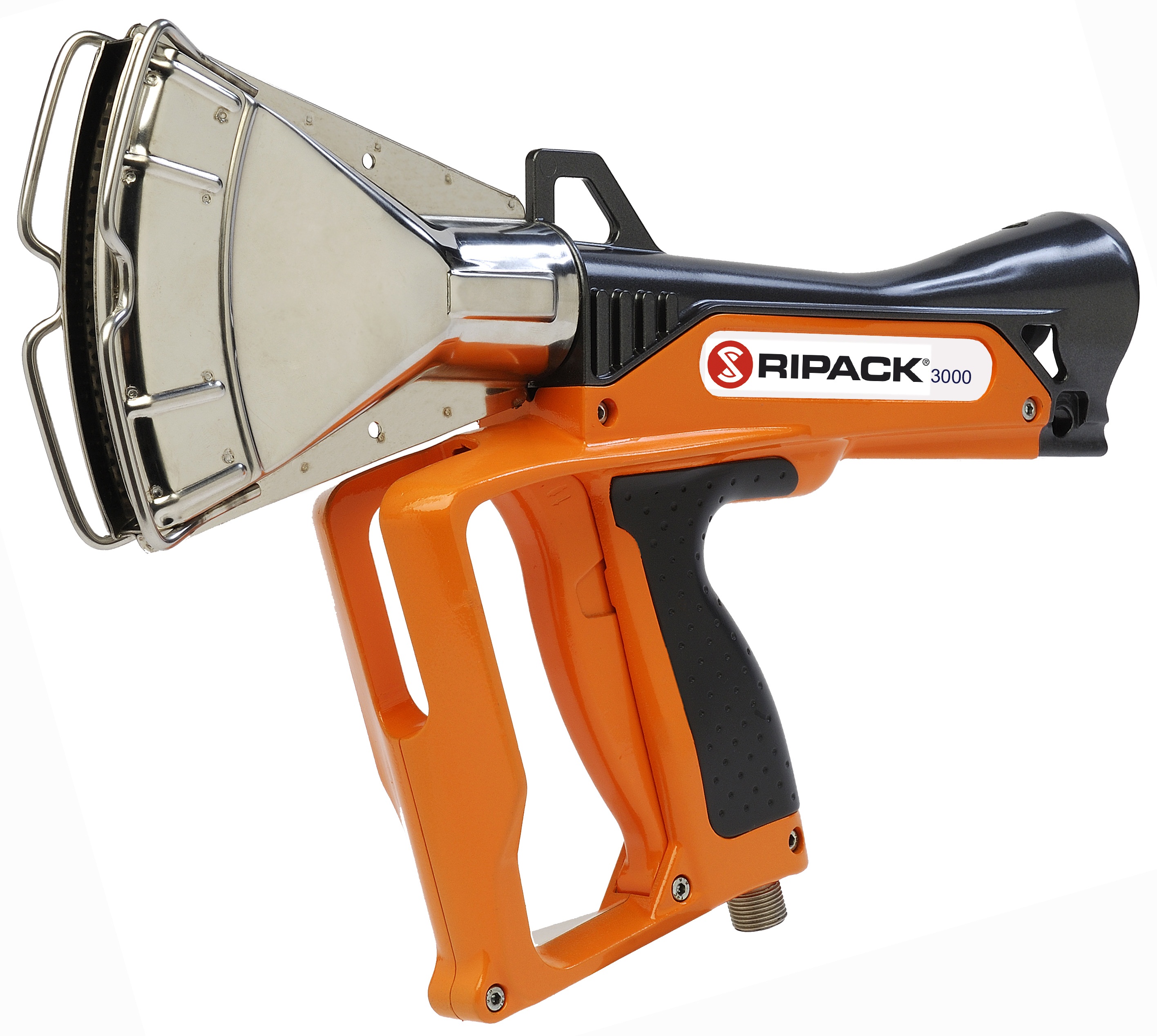 The Ripack 3000 heat shrink gun combines patented cold-nozzle technology with 76kW btu’s of power.