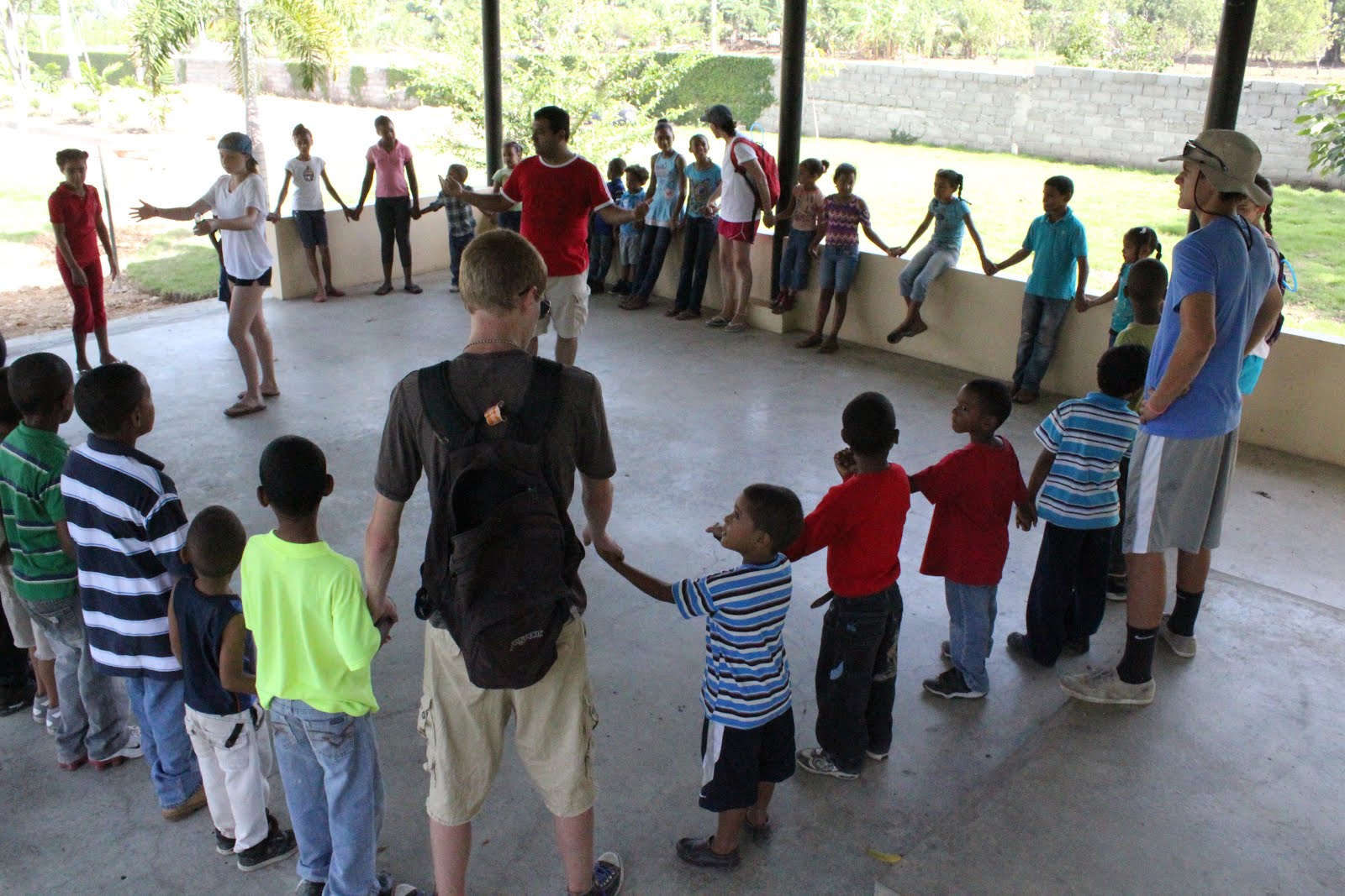 The Dominican Republic team from Live in Love  helped the local communities