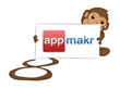 Logo for AppMaker and Infinite Monkeys creating Android Mobile Apps