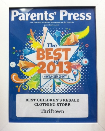 Best Children's Resale Store Awarded to Thrift Town