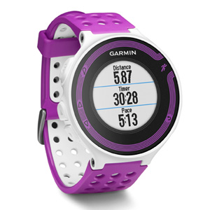 Garmin Forerunner 220 Women's Comes In a Lilac and White Version