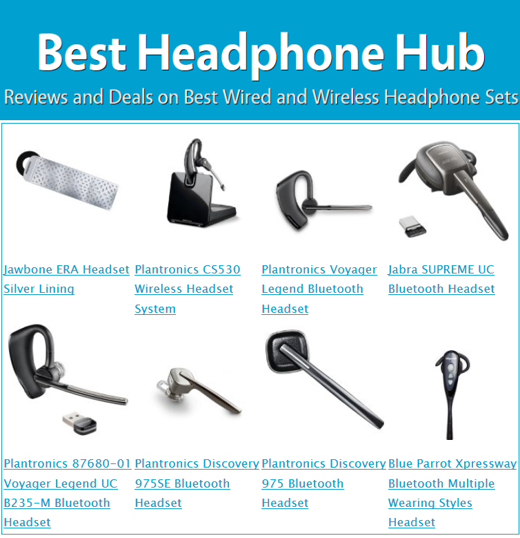 Best MONO Single-Ear Bluetooth Headsets