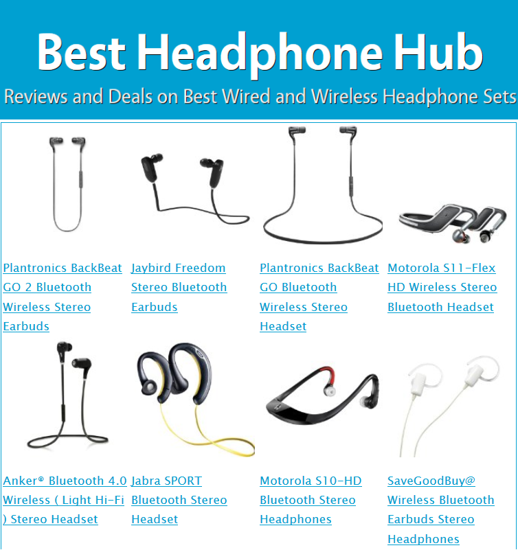 BEST Bluetooth Headphones: TOP 7 Wireless Bluetooth Headsets (Stereo and  Mono) Published by Headphone Hub