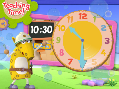 Learn how to tell time with Tommy & Tallulah
