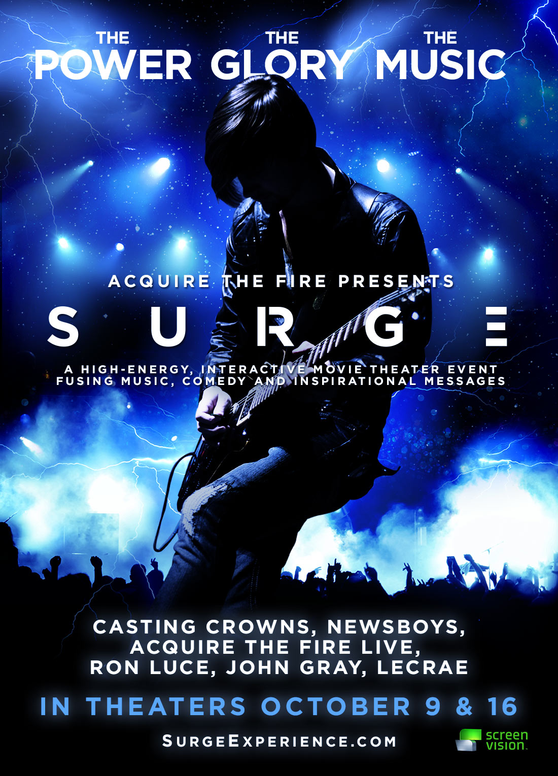 SURGE Hits Theaters Oct. 9 & 16