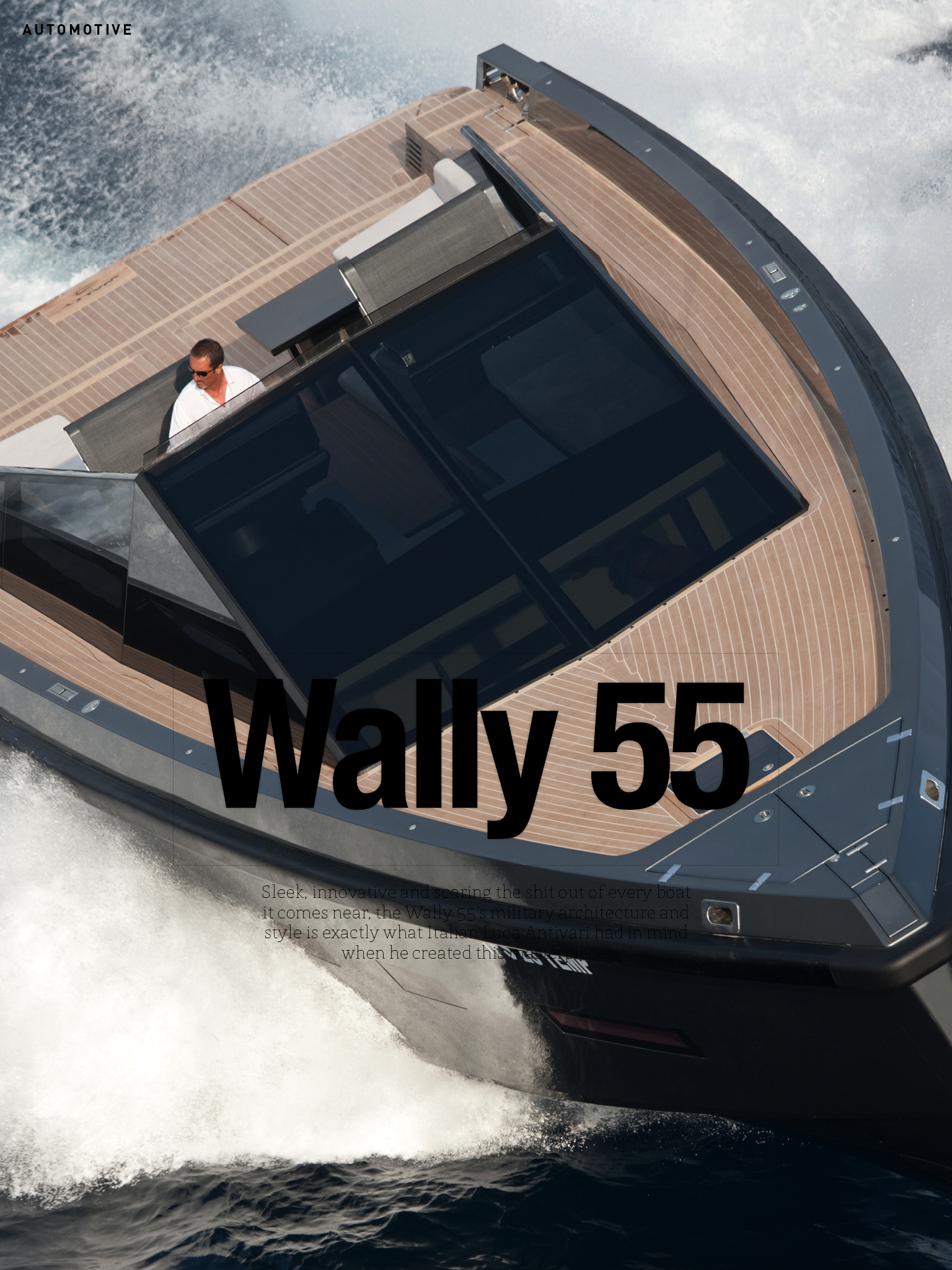 Lifestyle For Men Issue 12 Wally 55