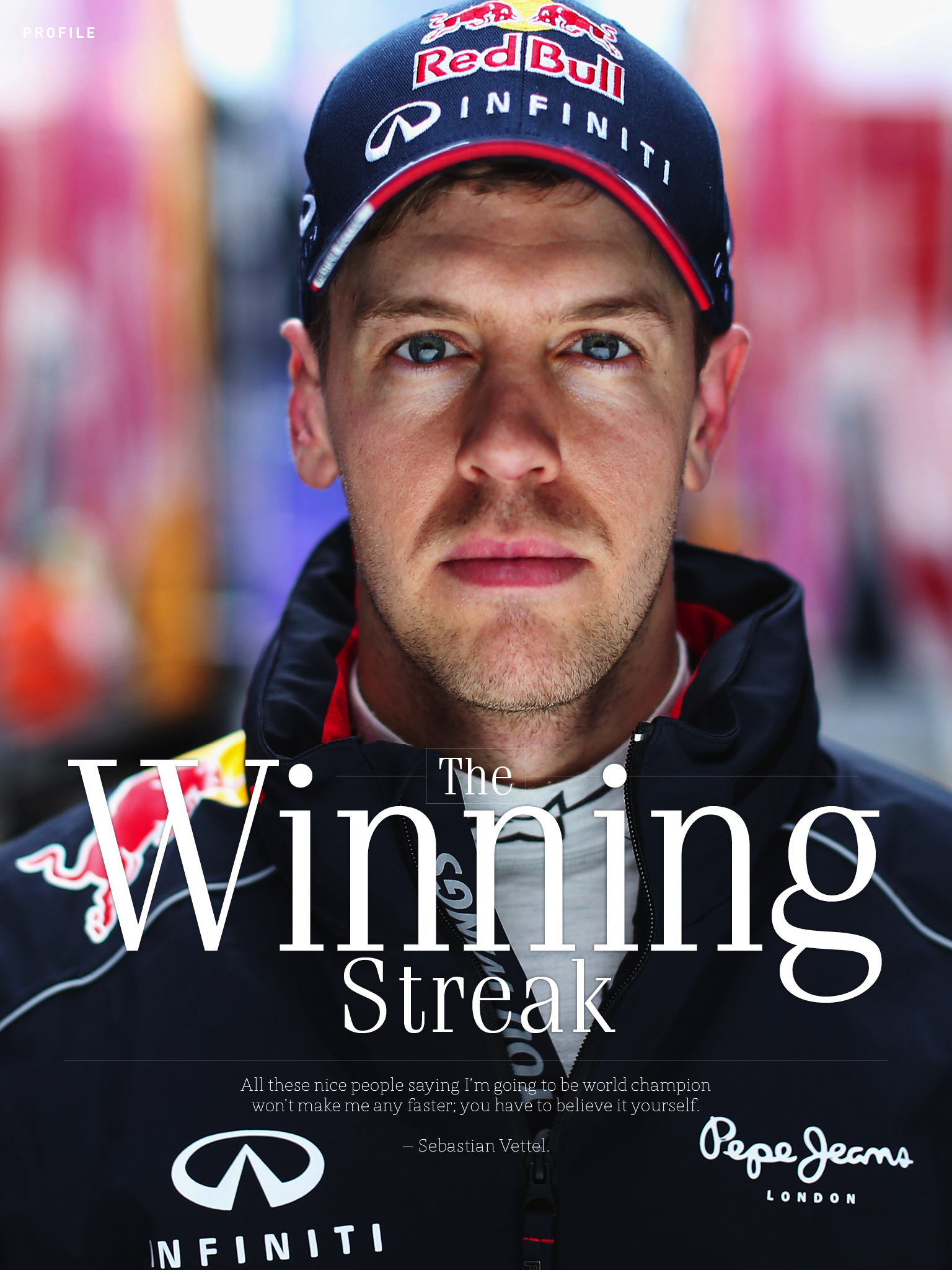 Sebastial Vettel The Winning Streak In Lifestyle For Men Issue 12