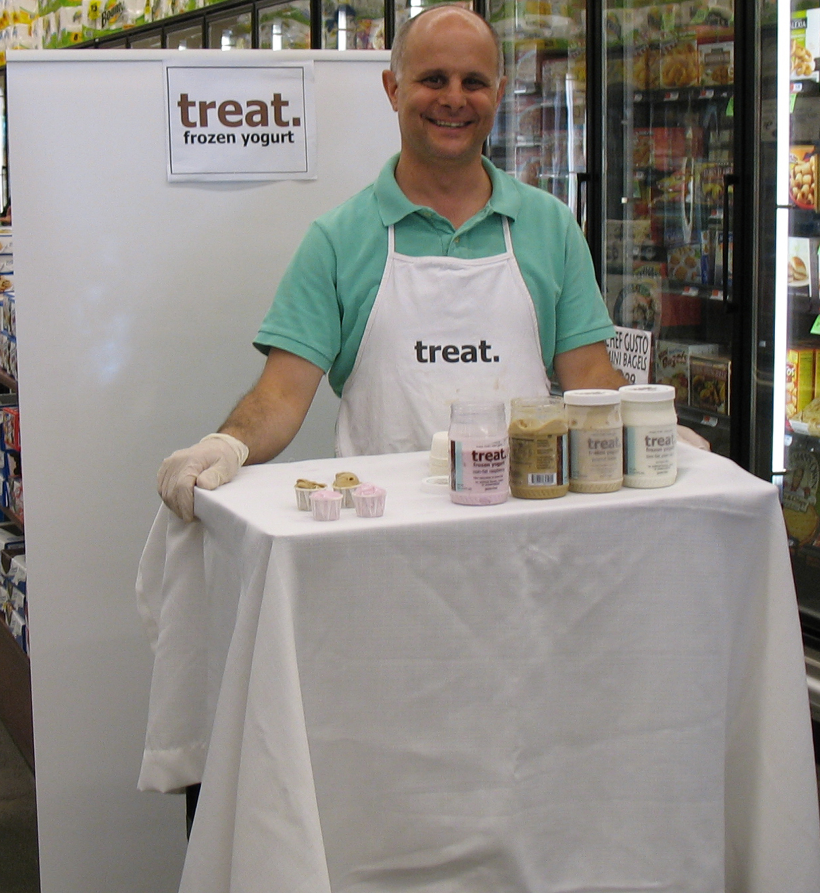 treat. frozen yogurt is produced in Cross River, NY, and sold at DeCicco Family Markets.