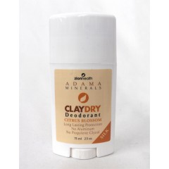 ClayDry Natural Deodorant Citrus Blossom Ultimate Natural Odor Protection