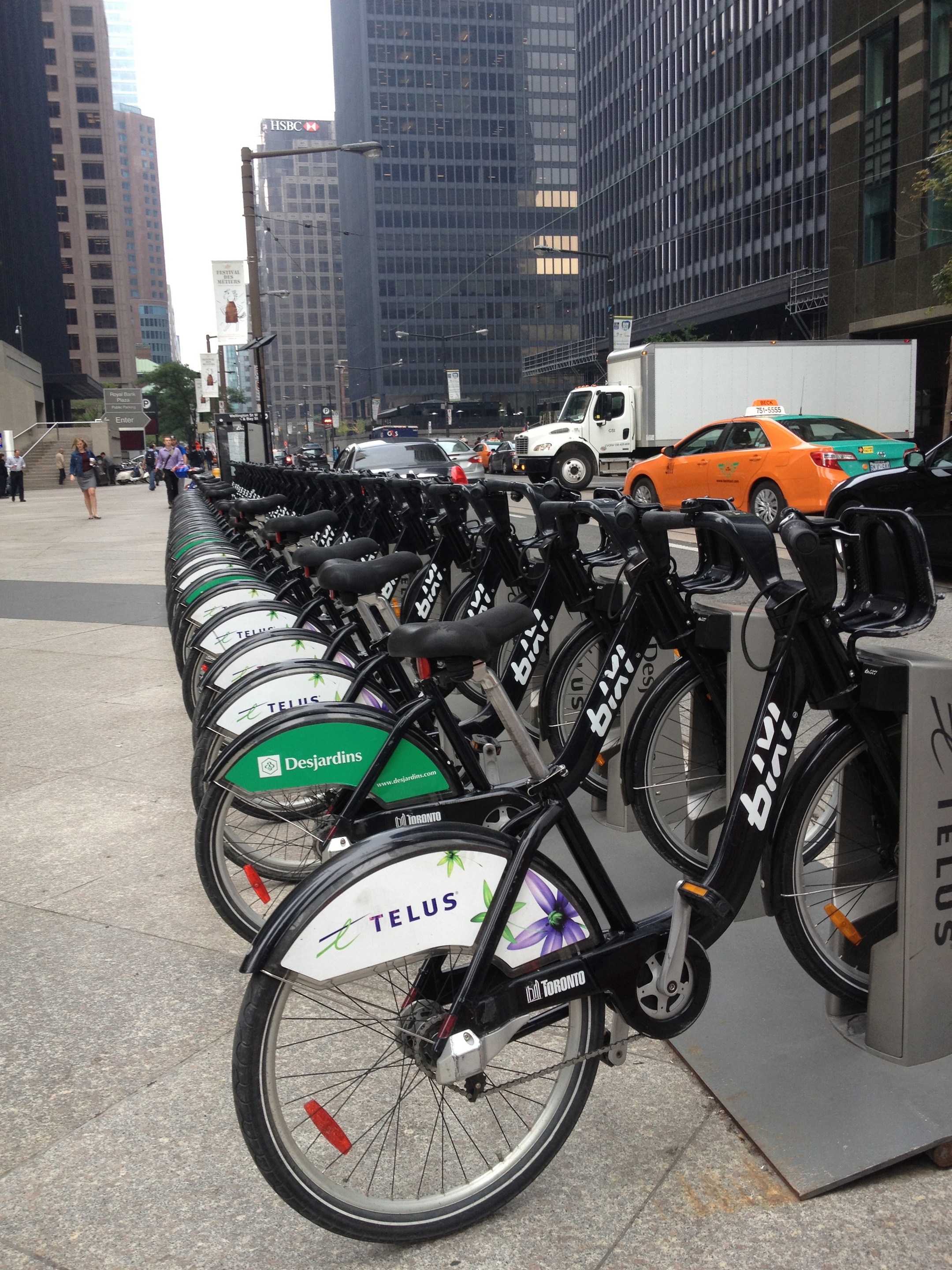 BIXI Toronto is a downtown bikeshare program for Canada's largest city.