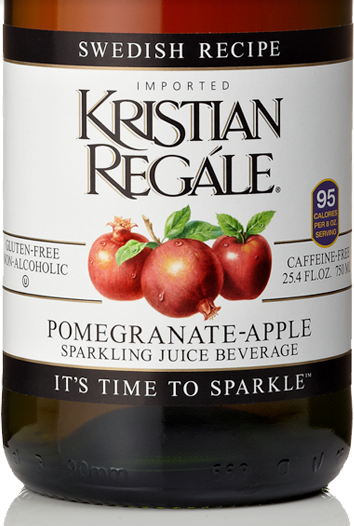 Pomegranate-Apple Sparkling Juice