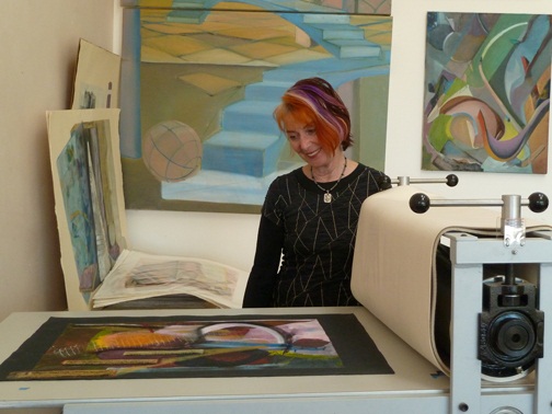 SFCT Sweepstakes: All you need to enter is a valid email address! Winner, to be chosen randomly from all qualifying participants, will receive a two-day Monotype Printmaking Workshop with Sasha Linda.