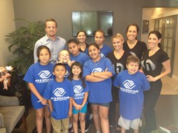 The Harris Dental team with The Boys & Girls Club of Scottsdale