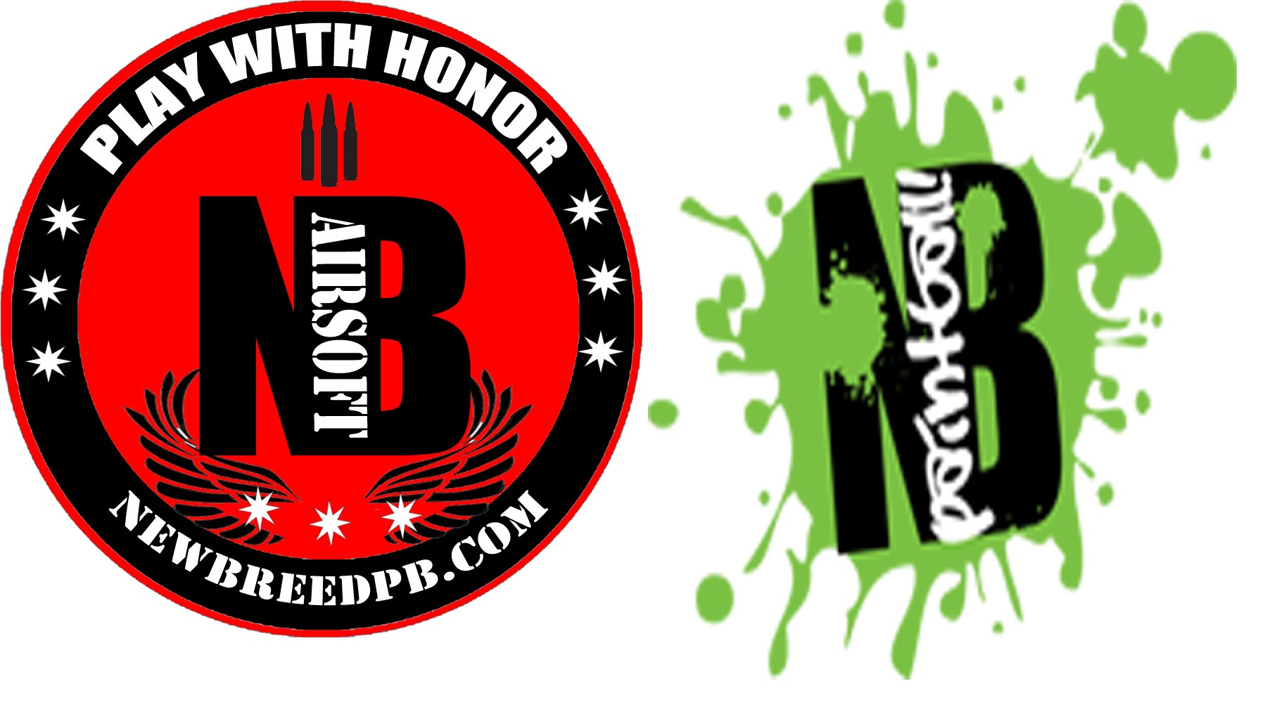 New Breed Paintball and Airsoft Logos