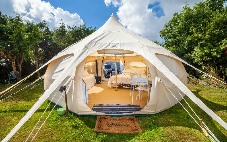 Bell Tent in Cornwall, England - from $115 per night