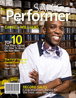 Sales Performer Magazine Cover