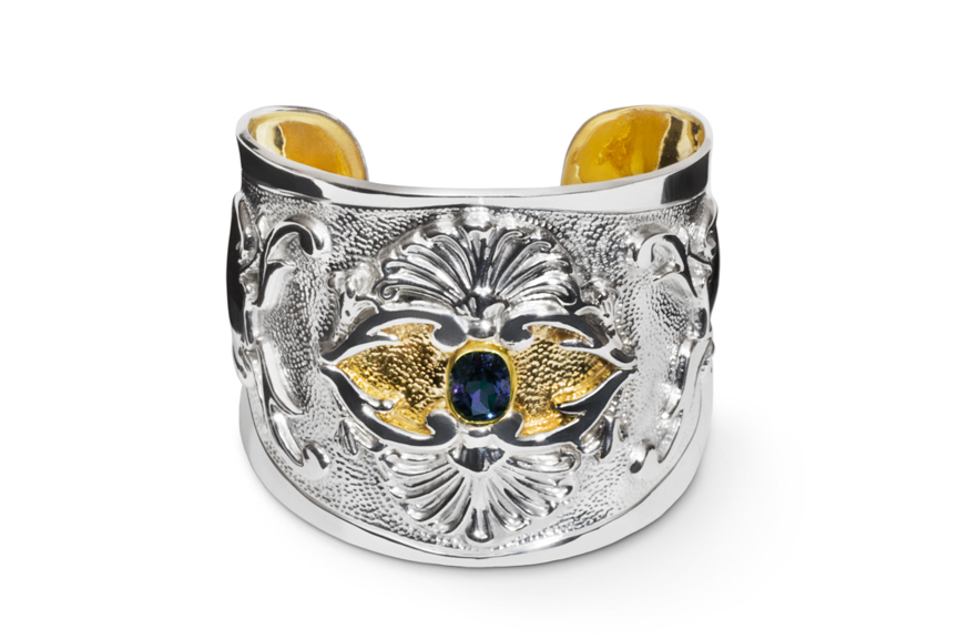 The Continental Cuff with London Blue Topaz