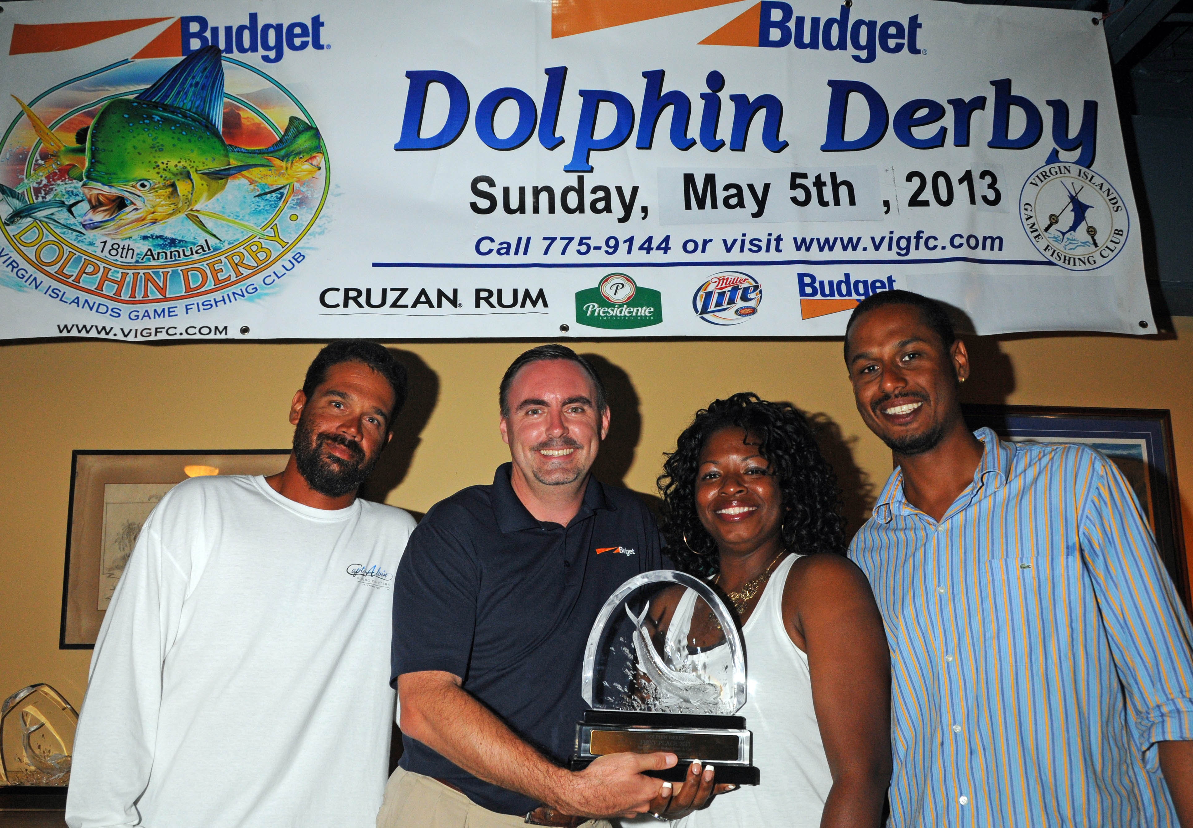 Capt. Alvin fishing charter Tournament Winner USVI