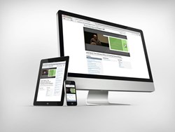 Online presentation responsive design