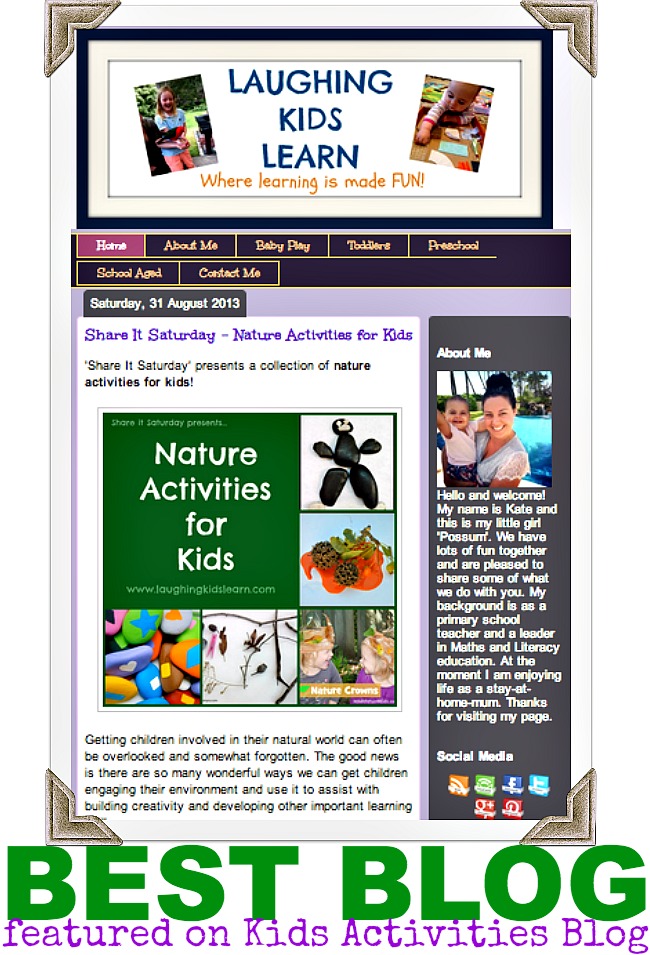 best kids blog