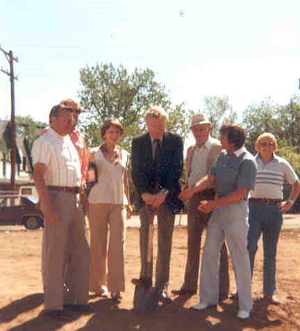 Groundbreaking on Palace Construction's office at 90 Galapago