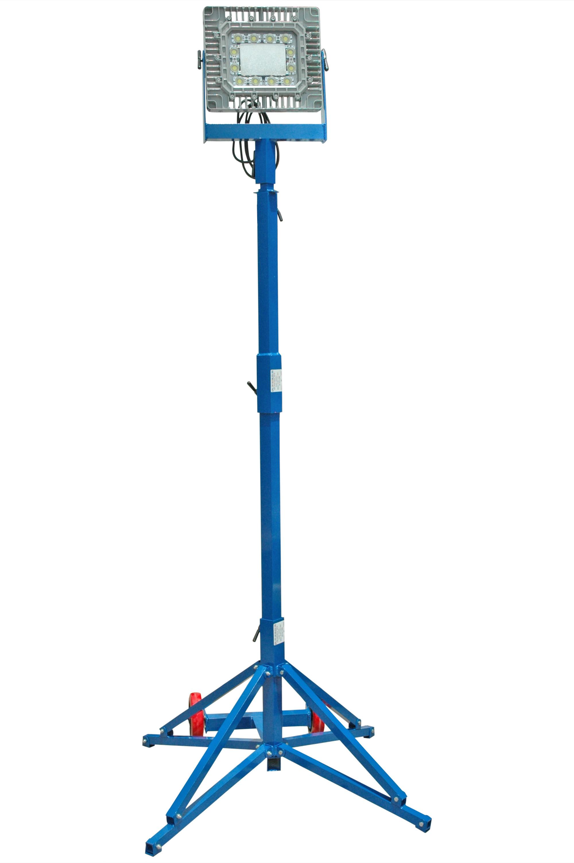 Portable Adjustable Temporary Work Site Light Tower