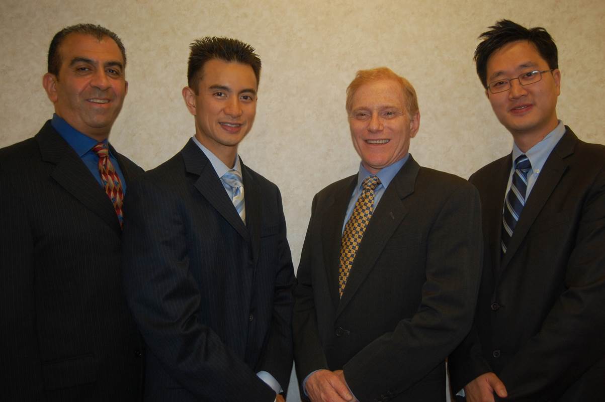 Dr. Shirzadnia, Dr. Yam, Dr. Pasch, Dr. Song