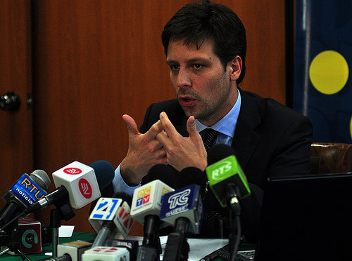 Ecuadorian Minister of Knowledge and Human Talent Dr. Guillaume Long