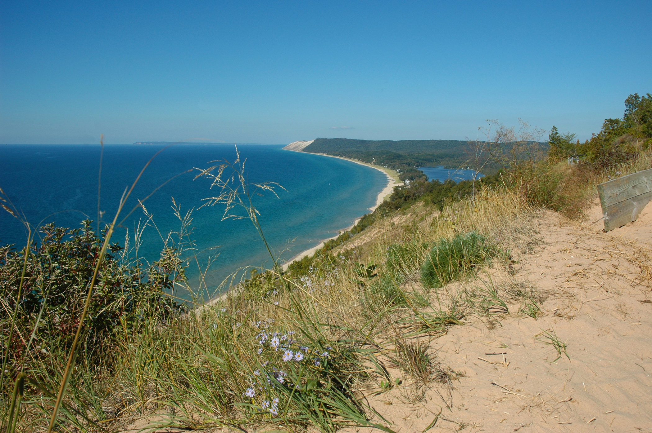 Late summer at Traverse City's Sleeping Bear Dunes