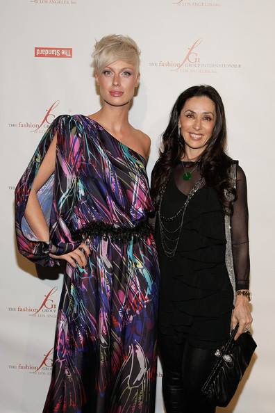 Michelle Bohbot and her Muse, Cari Dee, at Designer & The Muse 2010