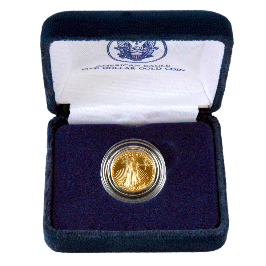 Heritage Gold Group $5 Proof Gold American Eagle Coin