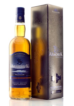 Armorik Double Maturation Named "Best New World Whisky, under 12 years" by New World Whisky Awards, 2013.