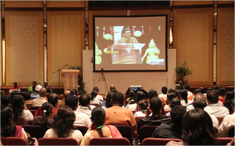 Paramahamsa Nithyananda is the key speakerr at - The 41st IVU World Vegfest, 6th Asian Vegetarian Congress