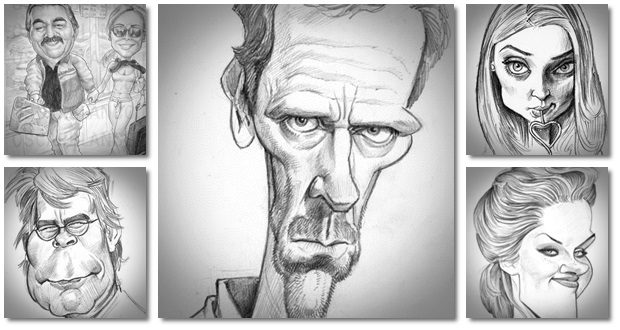 caricature drawing tutorial