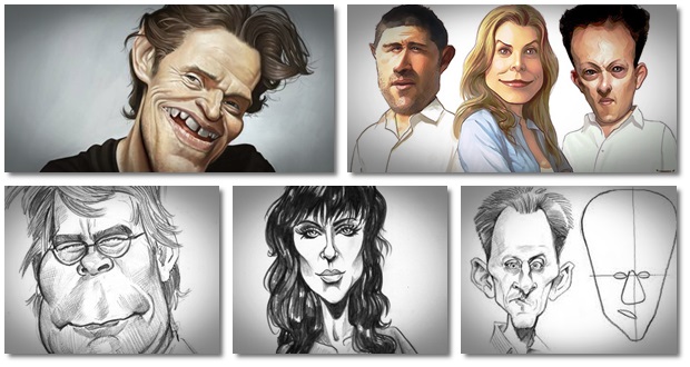 caricature drawing for beginners