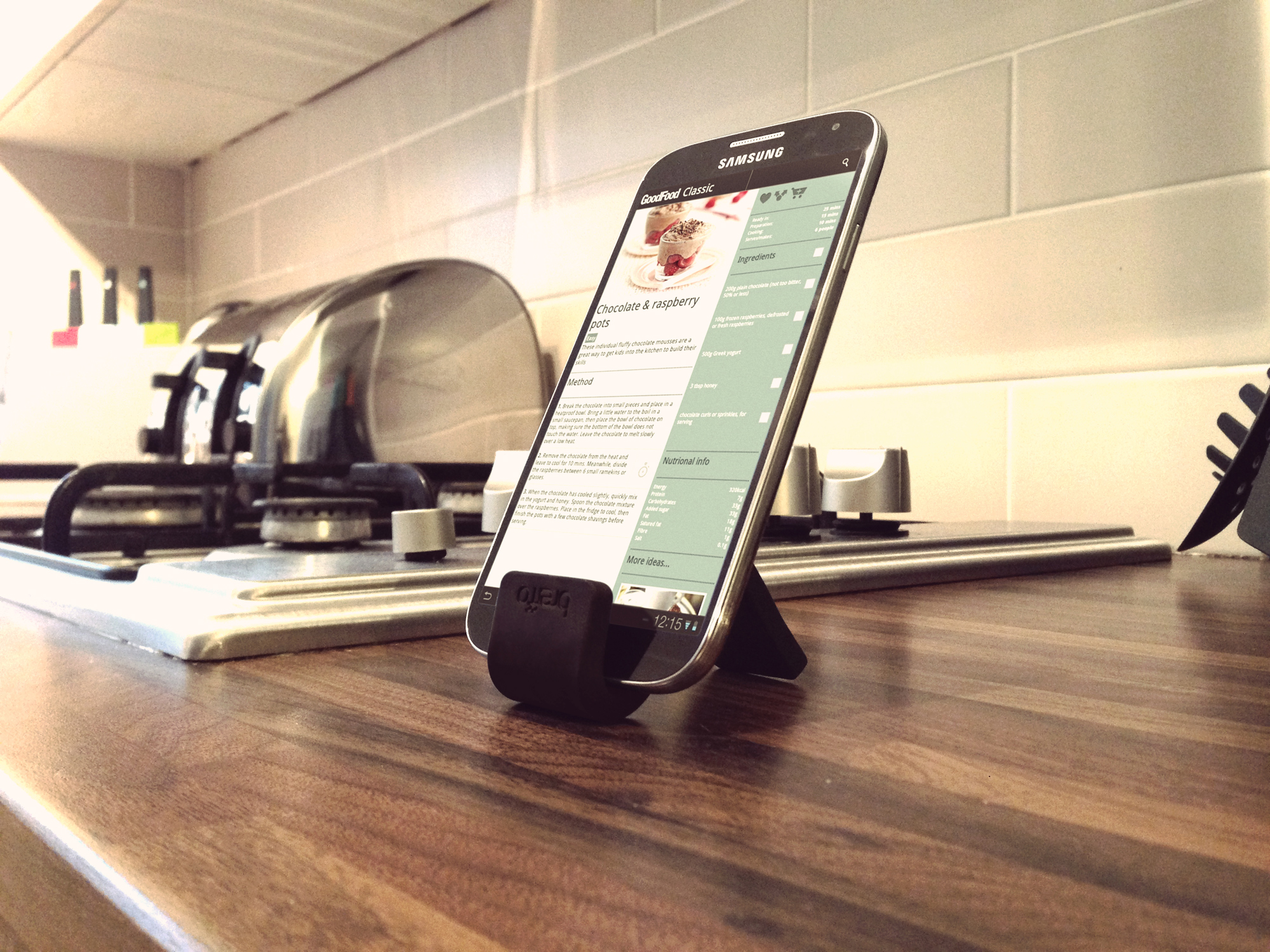 Smartphone Kitchen Stand