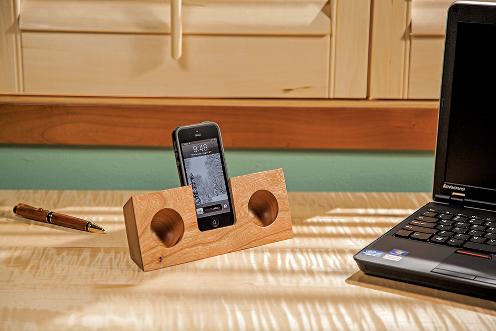 Instantly enjoy amplified iPhone sound throughout the room.