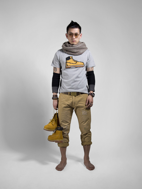 Fall 2013 - Lego Timberland Tee & Deconstructed Washed Chinos