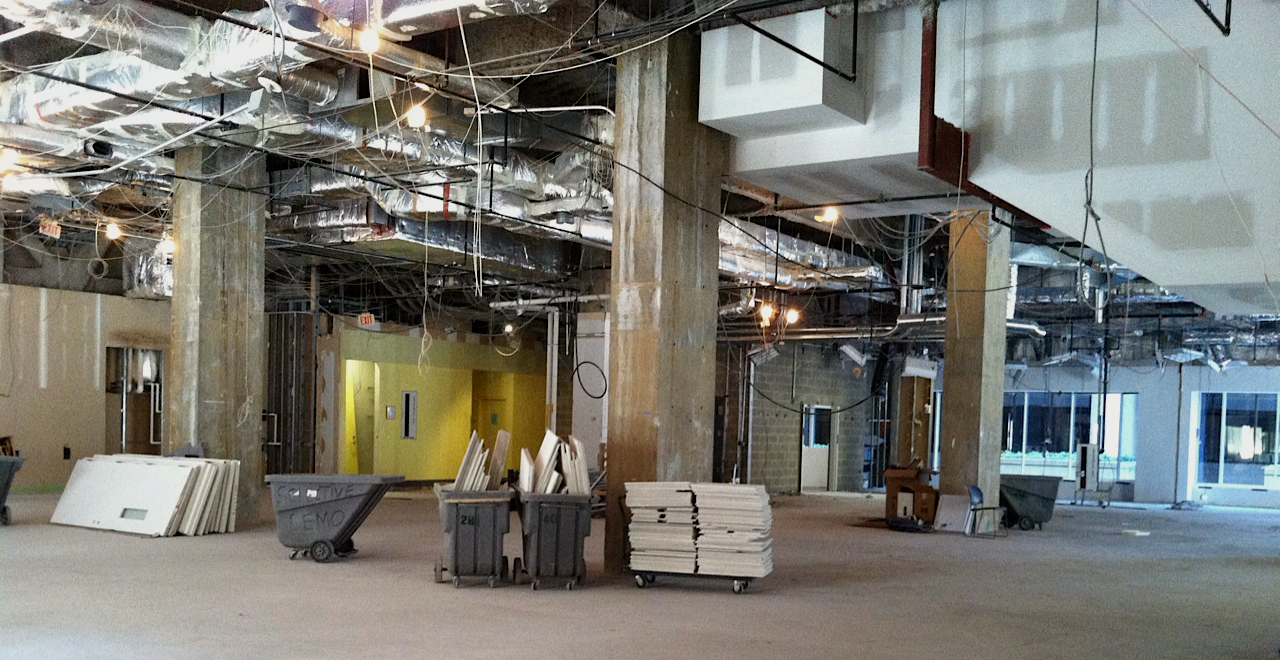 Plans for the facility includes use of green-friendly design and taking advantage of the spacious 25-foot ceilings.