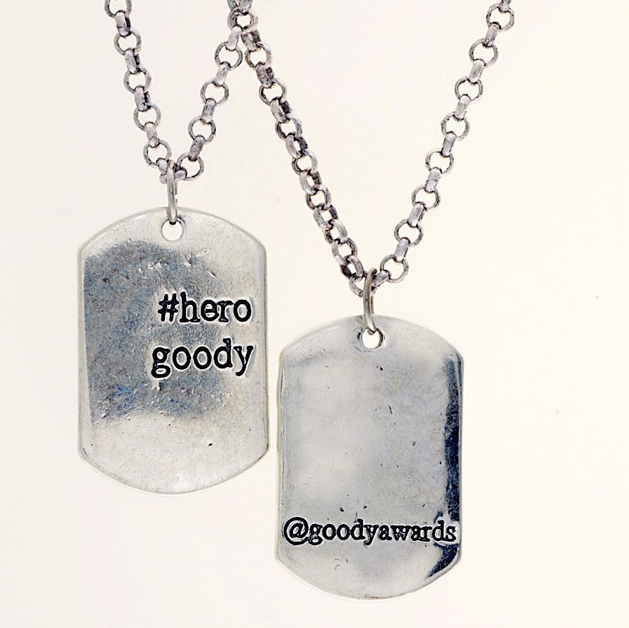 Hero Goody Award Necklaces will be given to comedians and volunteers who made this Comedy Give Back event happen