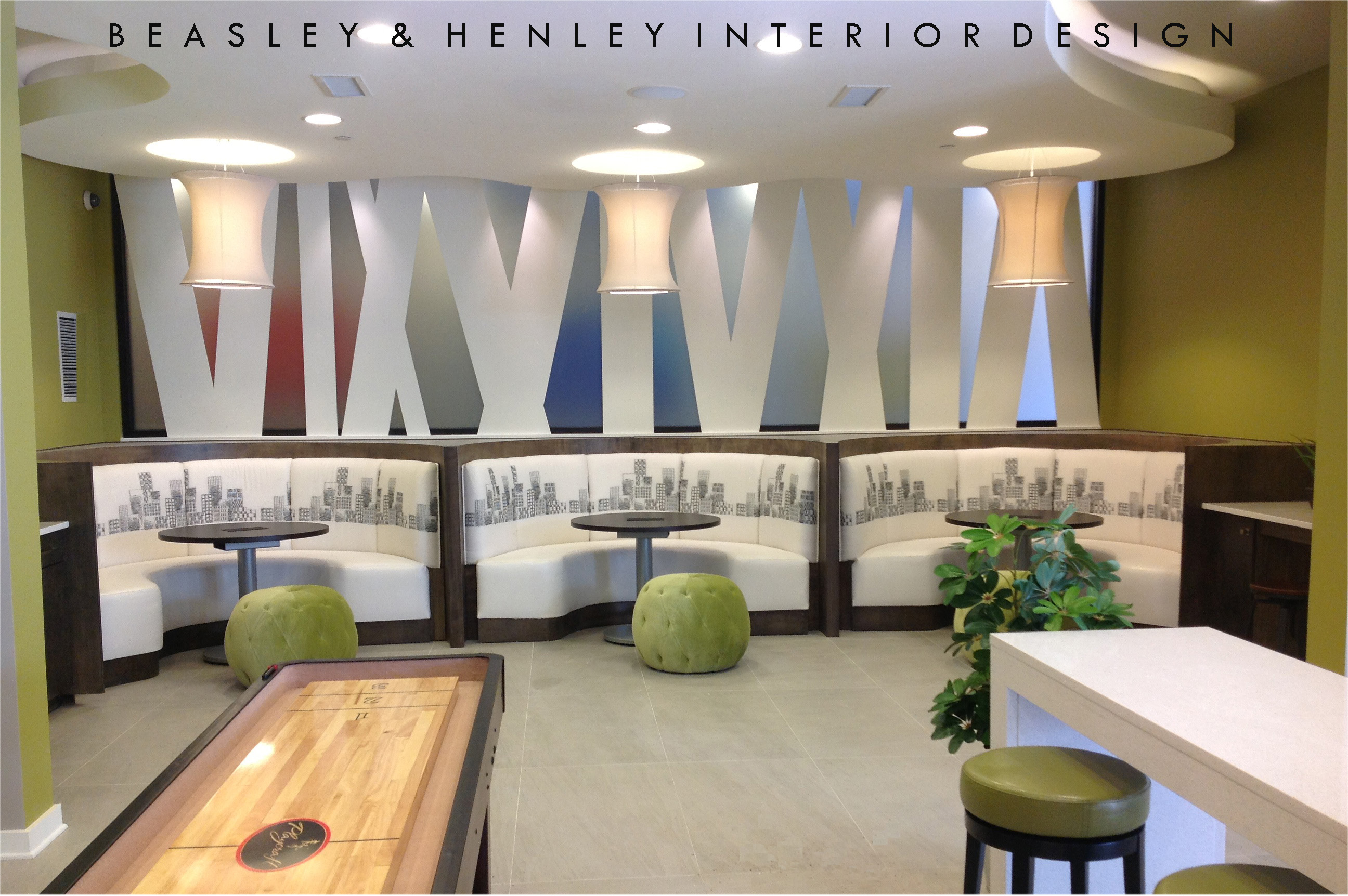 Cyber Cafe @1377by Beasley & Henley Interior Design for Hines in Atlanta
