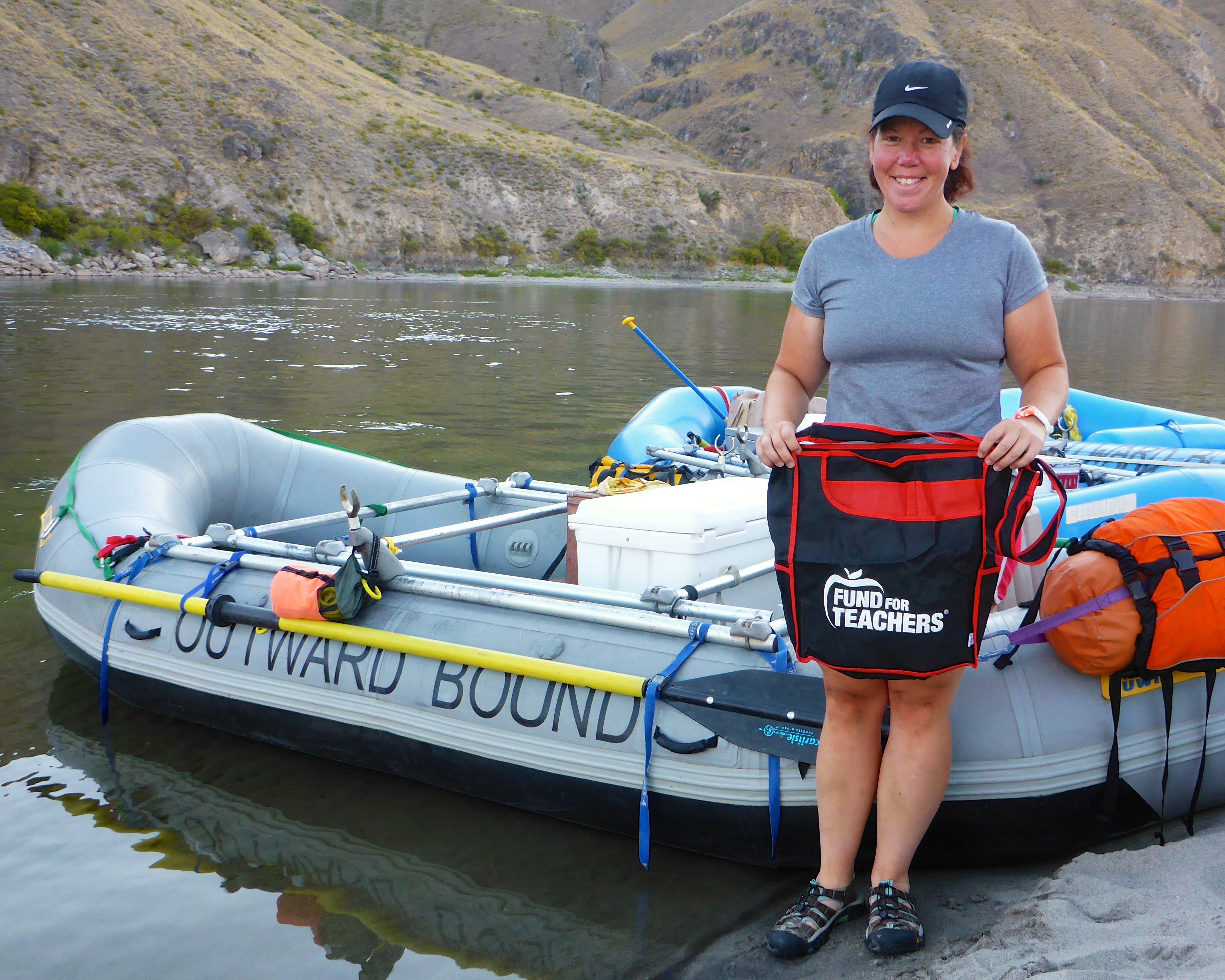 Russo on her FFT fellowship on the Salmon River